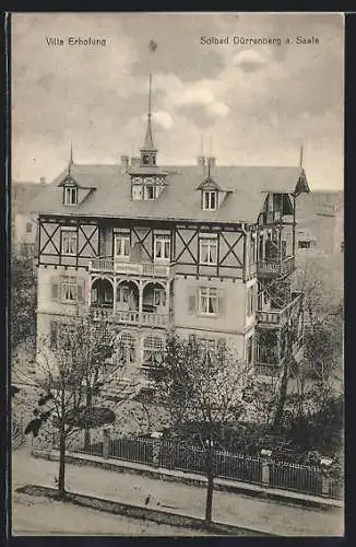 AK Dürrenberg a. Saale, Hotel Villa Erholung