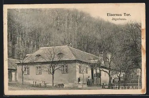 AK Baden, Gasthaus Jägerhaus im Weichselthal