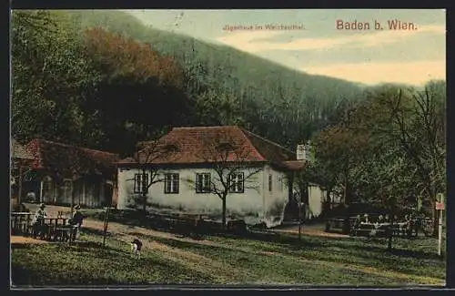 AK Baden, Gasthaus Jägerhaus im Weichselthal