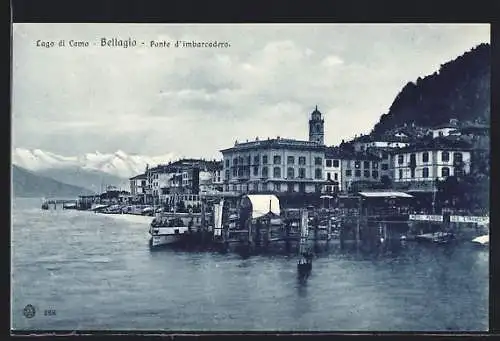 AK Bellagio /Lago di Como, Ponte d`imbarcadero