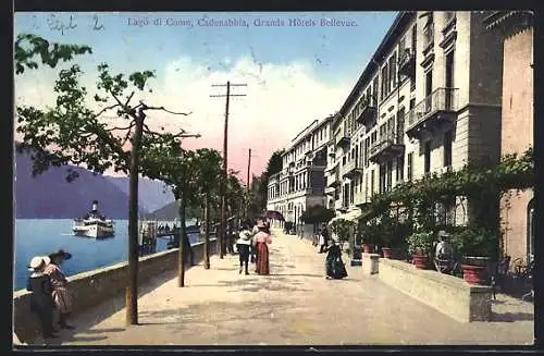 AK Cadenabbia, Grands Hotels Bellevue, Dampfer