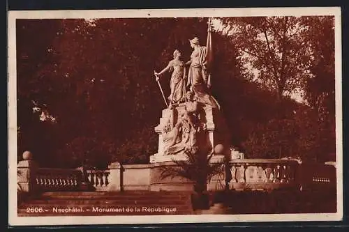 AK Neuchâtel, Monument de la République