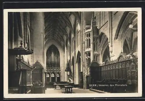 AK Bern, Inneres des Münsters