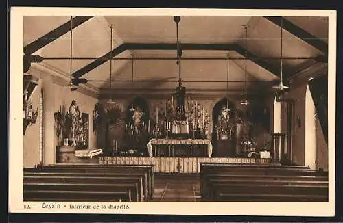 AK Leysin, Intérieur de la chapelle