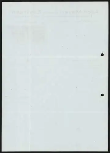 Rechnung Esslingen a. N. 1930, Adolf Mayer, Präzisions-Werkzeugmaschinen & -Werkzeuge, Frontansicht des Ladens