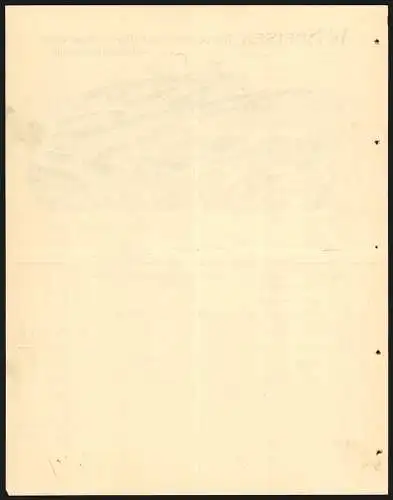 Rechnung Göppingen 1909, W. Speiser, Fabrik landwirtschaftlicher Maschinen & Eisengiesserei, Gesamtansicht des Werks