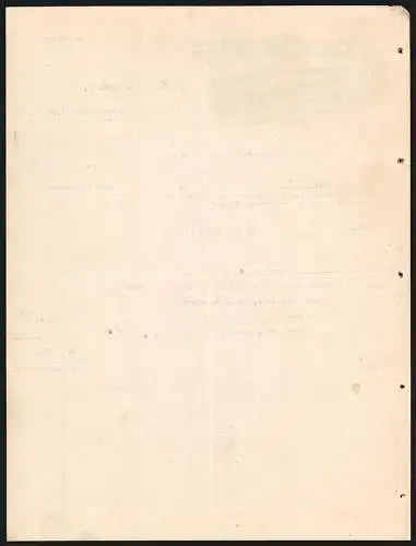 Rechnung Heilbronn 1911, J. Weipert & Söhne, Maschinenfabrik und Eisengiesserei, Betriebsansicht und Auszeichnungen