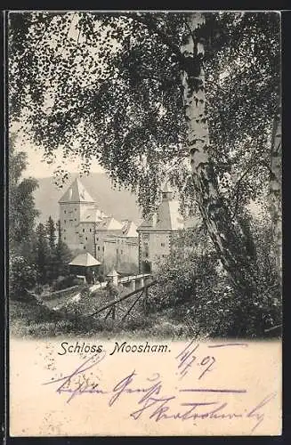 AK Unternberg im Lungau, Schloss Moosham im Sonnenschein