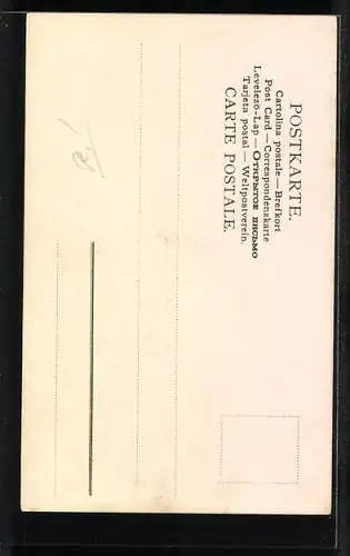 Künstler-AK Gesicht eines Babys