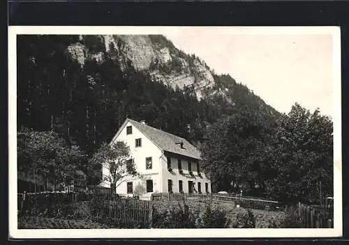 AK Annaberg, Wienerbruck, Gasthaus Sommerer in Trübenbach