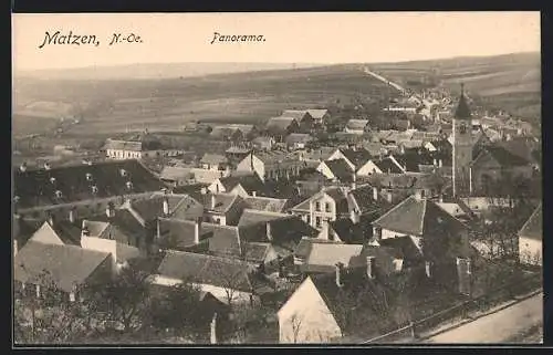 AK Matzen /N.-Oe., Panorama mit Kirche