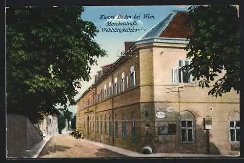 AK Baden bei Wien, Wohltätigkeitshaus in der Marchetstrasse