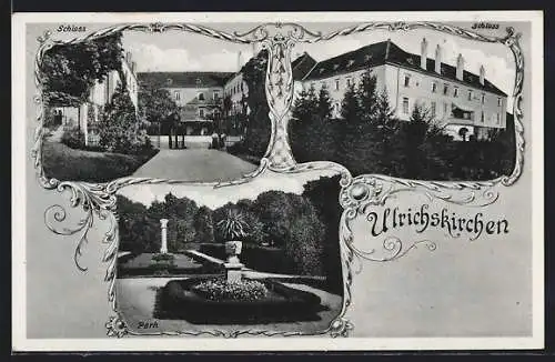AK Ulrichskirchen, Schloss, Park