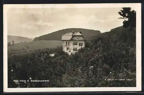 AK Breitenfurt, Rek.-Heim der Staatsdruckerei