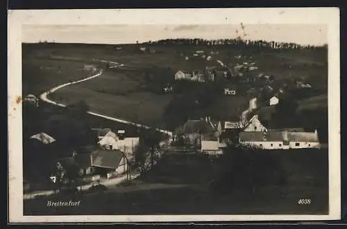 AK Breitenfurt, Ortsansicht aus der Vogelschau