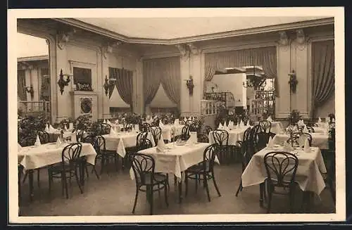 AK Wien, Gasthaus zur Linde und Lindenkeller, Rotenturmstrasse 12, Speisesaal