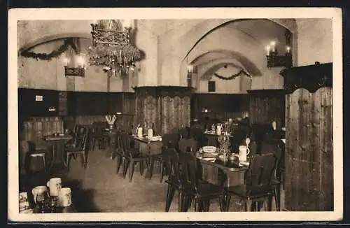 AK Wien, Restaurant Linde und Lindenkeller, Rotenturmstrasse 12