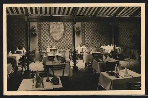 AK Wien, Restaurant Linde und Lindenkeller, Rotenturmstrasse 12, Innenansicht