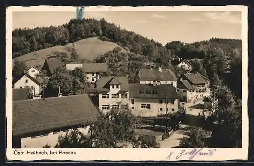 AK Haibach, Häuserpartie im Ort