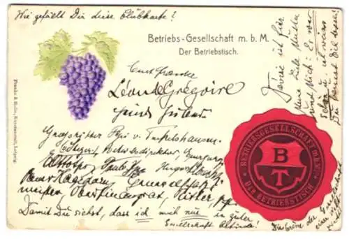 Präge-Airbrush-AK Betriebsgesellschaft m. b. M., Trauben