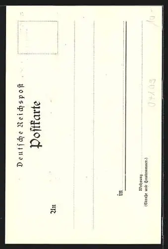 AK Leipzig, Petersstrasse während der Messe