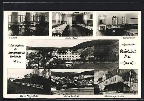 AK Ober-Rohrbach, Erholungsheim der Krankenkassenverbände Wien