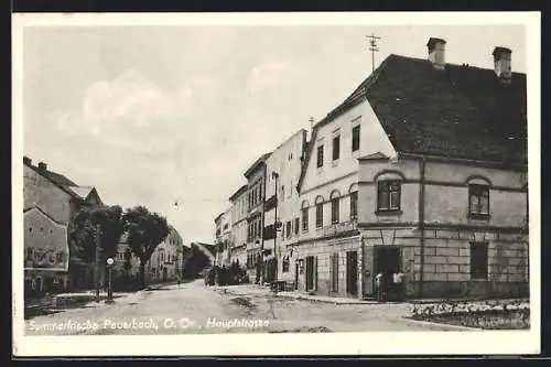 AK Peuerbach, Blick in die Hauptstrasse