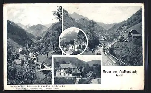 AK Ternberg, Trattenbach im Ennstal, Koglerhochstein, Regenmauer, Beilsteinmauer