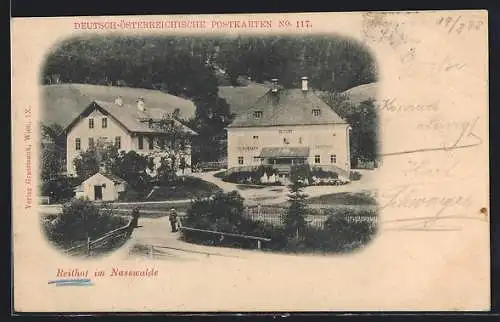 AK Schwarzau im Gebirge, Reithof im Nasswalde, Gasthof C. Hubmer