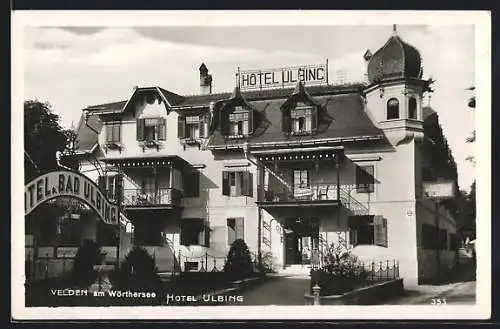 AK Velden am Wörthersee, Hotel Ulbing