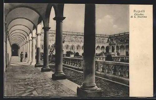 AK Napoli, Chiostro di S. Martino