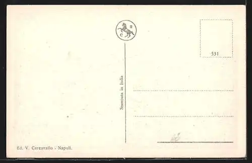 AK Napoli, Giardini della Litoranea, Mädchen mit Puppe und Reifen