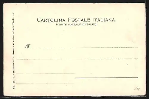 AK Genova, Teilansicht mit Hafenblick