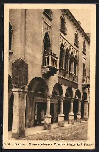 AK Vicenza, Corso Umberto, Palazzo Thiene