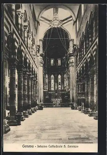 AK Genova, Interno Cattedrale S. Lorenzo