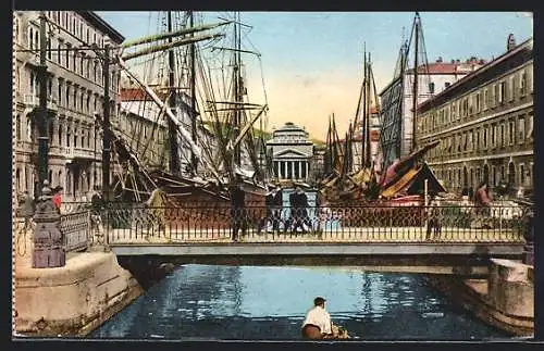 AK Trieste, Canale e Chiesa S. Antonio