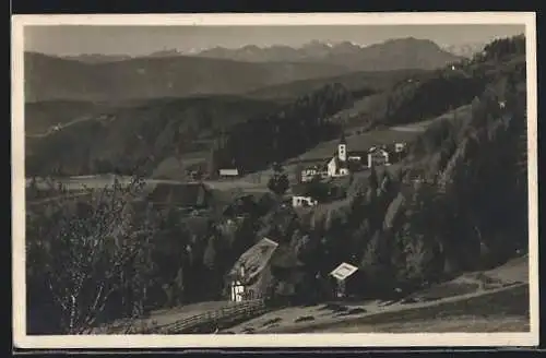 AK Oberinn, Ortsansicht aus der Vogelschau