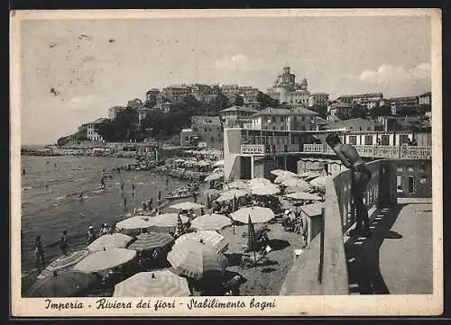 AK Imperia, Riviera dei fiori, Stabilimento bagni