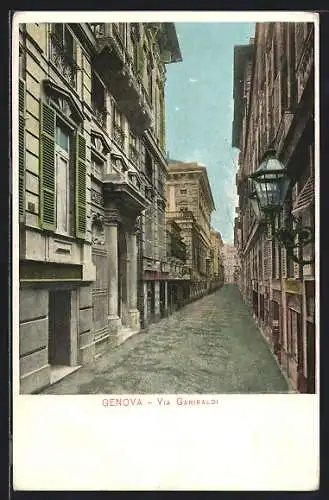 AK Genova, Via Garibaldi
