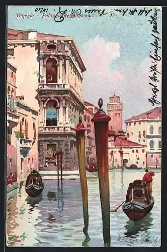 Lithographie Venezia, Palazzo Rezzonico