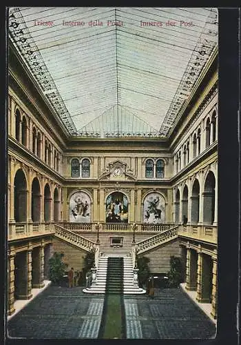 AK Trieste, Interno della Posta