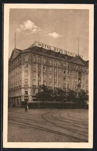 AK Hamburg-St. Georg, Hotel Berliner Hof, Steindamm 49