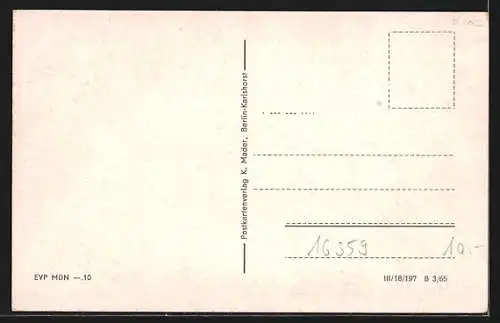 AK Biesenthal / Mark, Rathaus mit Geschäft