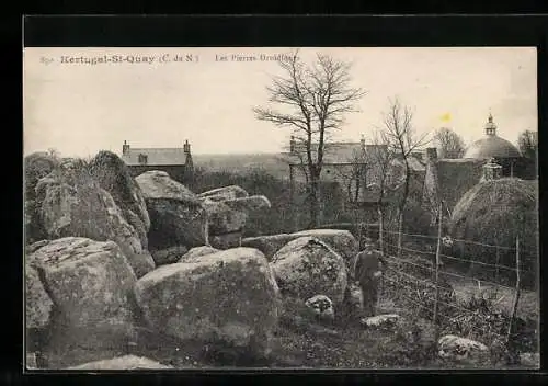 AK Kertugal-St-Quay, Côtes-du-Nord, Les Pierres Druidiques