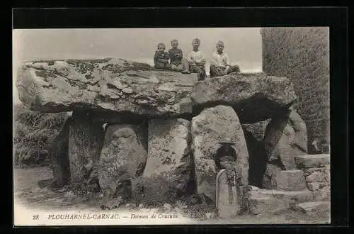 AK Plouharnel-Carnac, Dolmen de Crucuno