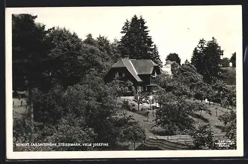 AK Lassnitzhöhe /Steiermark, Die Villa Josefine