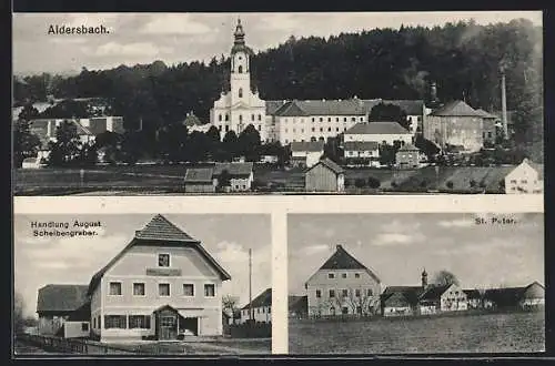 AK Aldersbach, Handlung von August Scheibengraber, St. Peter