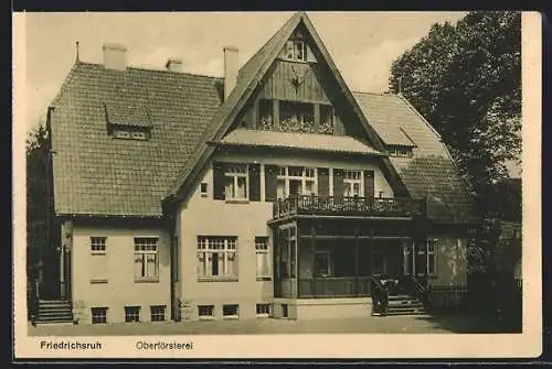 AK Friedrichsruh, Oberförsterei