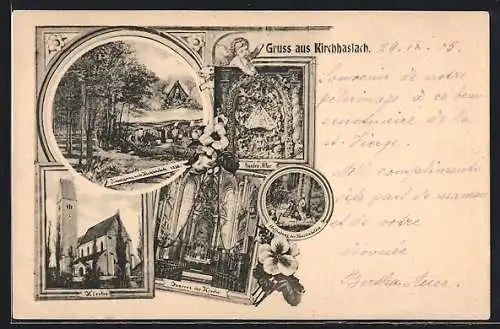AK Kirchhaslach, Kreuzgang 1530, Kirche, Gnadenaltar