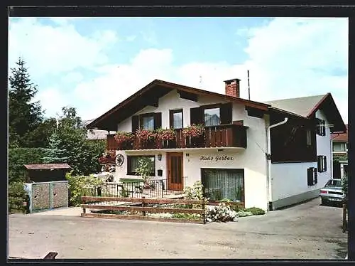 AK Oberstdorf /Allgäu, Gästehaus Gerber